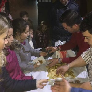 Merienda solidaria