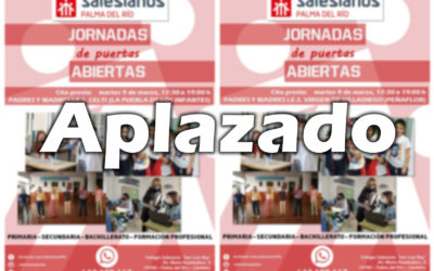 Aplazada la Jornada de Puertas Abiertas