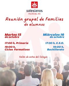 Reunión Grupal con Familias